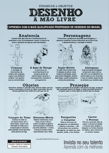 Imagem 2 de 7 de Desenho A Mão Livre - Alexandre Jubran 2 Volumes