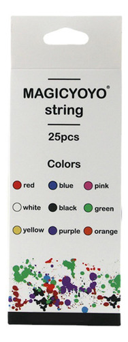 4 Pacote De Cordas Yoyo Com 25 Peças De Reposição 113 Cm