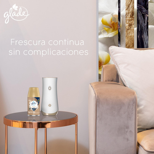 Aromatizante Glade Para Hogar Automático Abrazos De Vainilla