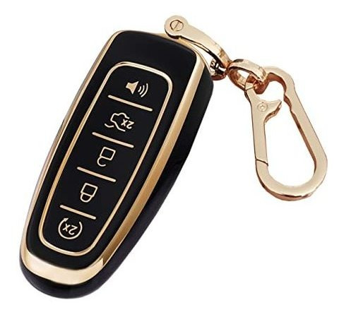 Qixiubia For Ford Key Fob Cover Keyless Remote Smart Wmhdz