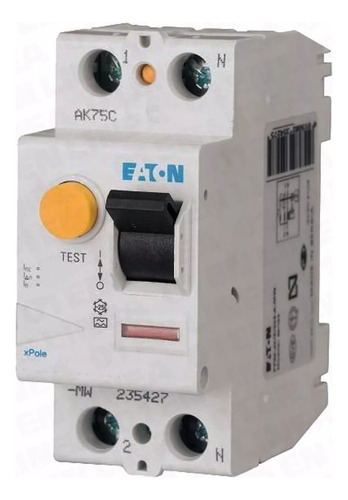 Disyuntor Diferencial Bipolar - 2x63 Amp - Moeller Eaton 