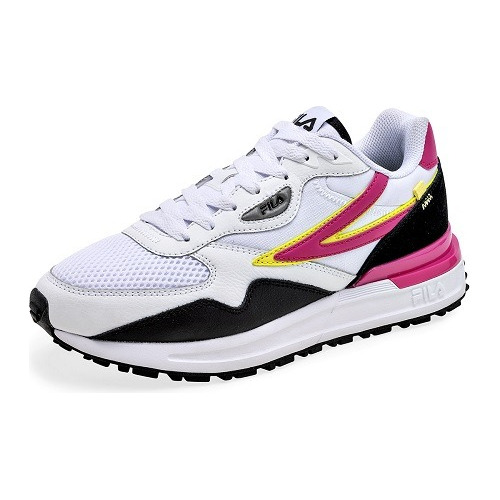 Tenis Fila Valado 2.5 Bnco/ngro/fucsia Tallas #23al#26 Mujer