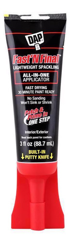 Dap 7079812321 Fast 'n Final Off-white Spackling Com Cct