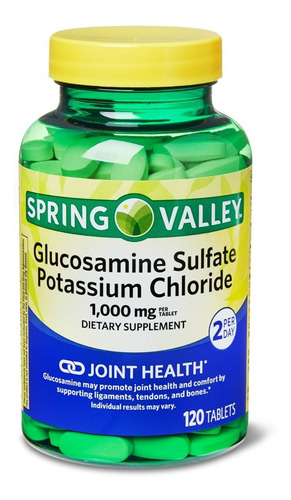 Spring Valley Glucosamina 120 Tabs - Unidad a $2575