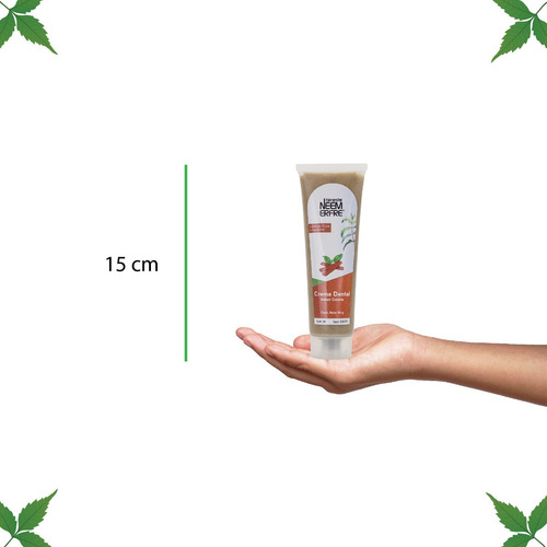 Crema Dental Natural Sabor Canela Libre De Fluor