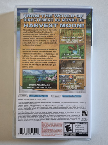 Innocent Life A Futuristic Harvest Moon Psp Original Comp. (Usado)