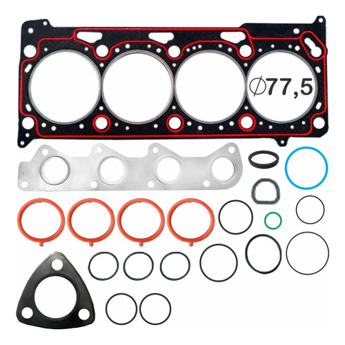 Kit Retifica Superior Motor  Voyage 1.6 8v 101cv Flex 13/14