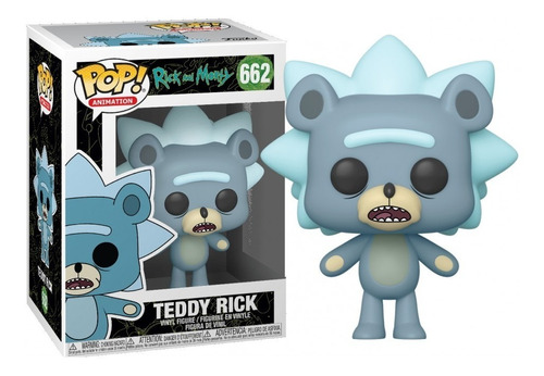 Funko Pop Teddy Rick #662 Rick And Morty Figura Muñeco