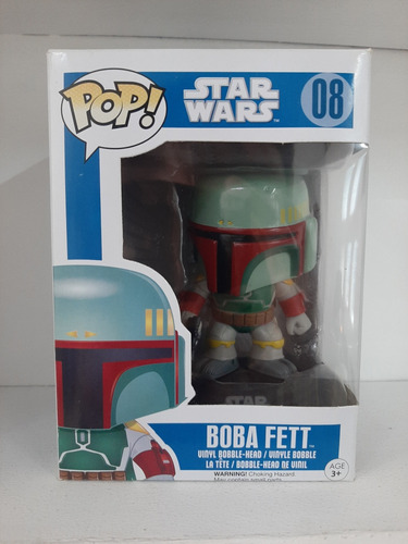 Funko Pop! Star Wars Boba Fett 08 Caja Azul