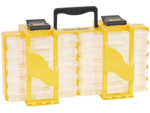 Organizador Plástico Para Ferramentas Vonder Opv-0100 Cor Amarelo