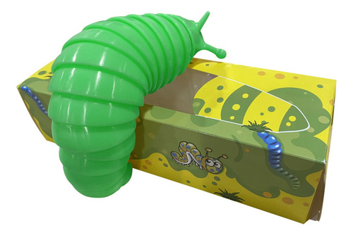 Un Juguete Infantil Fidget Slug Impreso En 3d, Amigable Y Ar