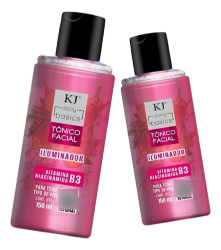 Tonico Facial Con Niacinamida Iluminador Kj Jabibe Momento De Aplicación Día/noche Tipo De Piel Todo Tipo De Piel