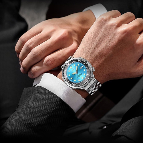 Relojes De Cuarzo Inoxidable Luminosos De Lujo Foxbox