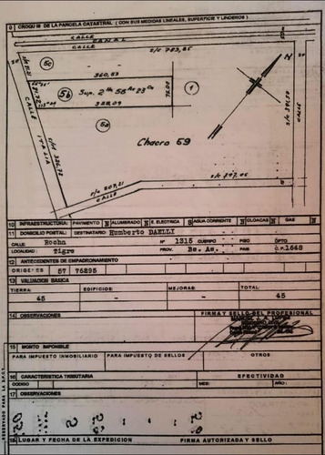 Imagen 9 de 10 de Terreno En Venta Villa Nueva Tigre