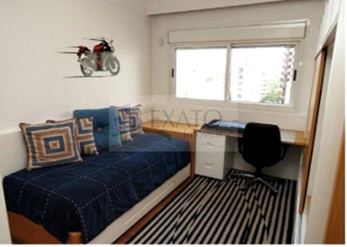 Imagem 12 de 15 de Moema Alto Padrão 302m² Condomínio Cobiçado 4 Suites Decorado 5 Vagas Lazer Quadra De Tênis - Em50043
