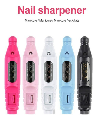 Kit Manicure Torno Uñas Limas Todo En Uno