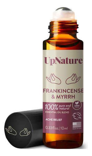 Rollo De Aceite Esencial Sobre Incienso Y Mirra Upnature
