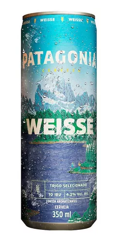 Imagem 1 de 1 de Cerveja Weisse Patagonia 350ml