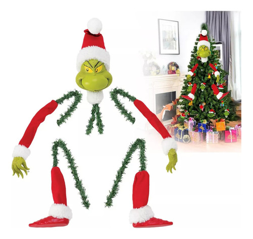 . Grinch Figuras Decoracion Navideña De Navidad De Árbol