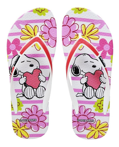 Imagen 4 de 6 de Sandalias Snoopy Dama Licencias100% Oficiales Pn-3104-fc