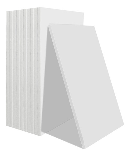 3x Placa Foam Board 45x60cm Branco 5mm Papel Pluma Depron