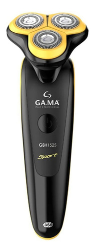 Afeitadora Gama Gsh 1525 Sport Usb Lavable Led Inalámbrica