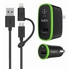 Imagen 2 de 3 de Cable Cargador iPhone 11 Belkin Lightning