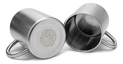 Tazas De Acero Inoxidable De Doble Pared: 100 % Libre De Bpa