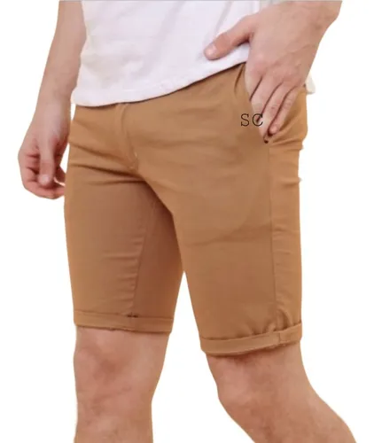Bermuda Hombre Gabardina Chupin Elastizado Calidad Premium 5
