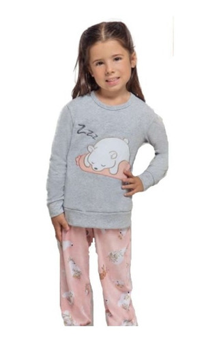 Pijama Invierno Nena Algodón Jersey Lencatex Art. 22952