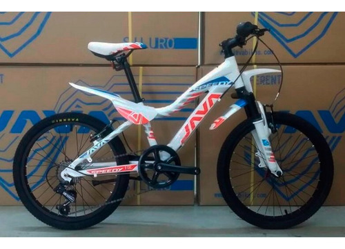 Bicicleta Niño Java 2018 Speedy 7s-v 20  Blanco