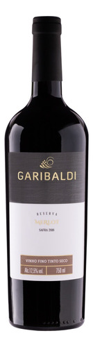 Vinho Merlot Garibaldi Reserva 2018 750 ml