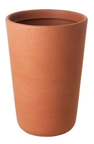 Conjunto Vaso Em Cerâmica Formato Cilindro N.3