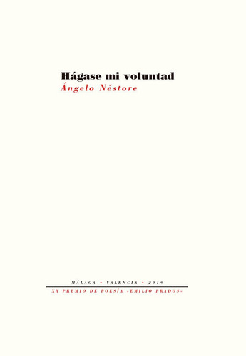 Hagase Mi Voluntad - Nestore, Angelo