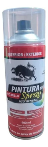 Spray Uso General Laca Sellador Transparente 400ml