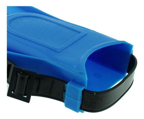 Adultos Aletas De Natación Aletas Ajustables S Azul