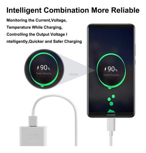 Cargador Honor Supercharge 35w Original Nova Mate Magic Pro Blanco