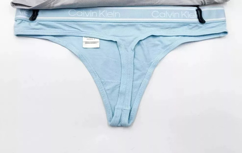 Calvin Klein Set 3 Tangas Bamboo Mujer Originales