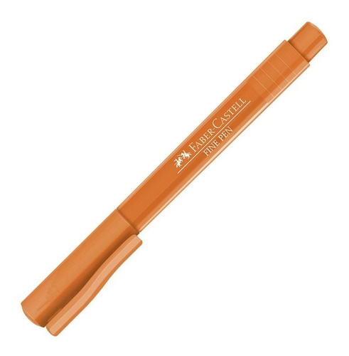 Faber-castell Caneta Fine Pen 0.4mm 1u Laranja Orange Sunset