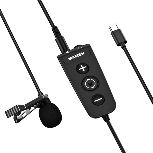 Micrófono Cambiador De Voz Mamen Mic-ls01 Con Clip