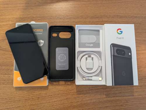 Pixel 8 - Preto - Excelente Estado - 128 Gb Com Caixa Preto Preto For Google Pixel 8