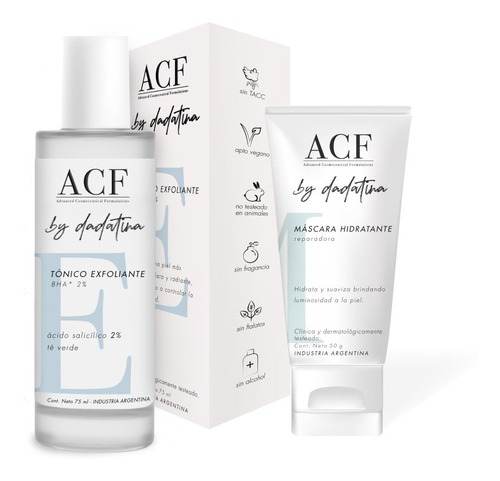 Kit Hidratación Exfoliación Acf By Dadatina