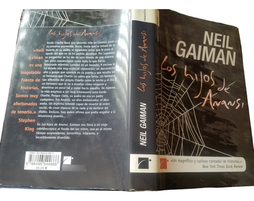 Hijos De Anansi Neil Gaiman Tapa Dura  Saga American Gods