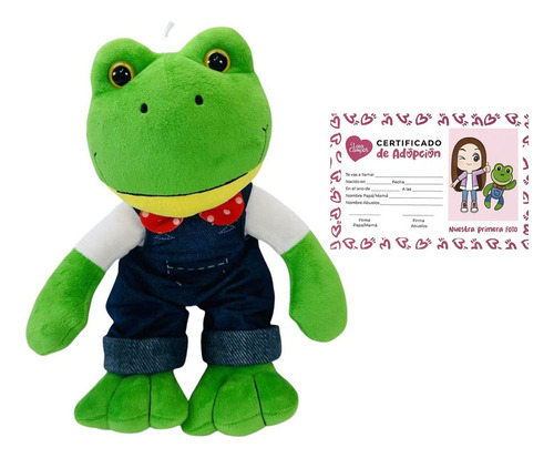 Rana De Peluche De Súper Calidad