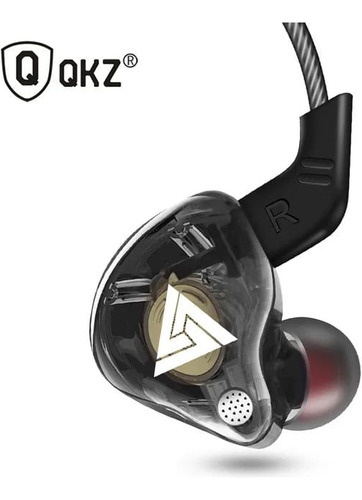 Audífonos in-ear gamer QKZ Audio AK6 AK6 negro