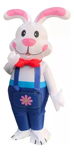 Lindo Traje De De Conejo De Pascua Inflable Trajes De Fiesta