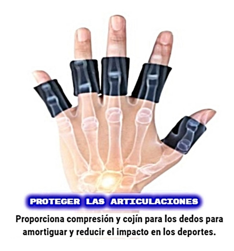 Protector De Dedos Deportivo Básquet Vóley Alivia El Dolor