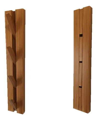 Perchero vertical madera outlet