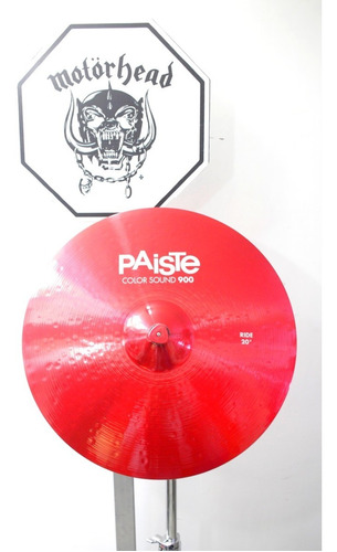 Platillo Ride 20 Red // 900 // Paiste // Nuevo // Lucy Rock