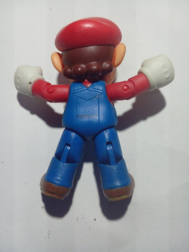 Figura Mario Bross 4 Pulgadas Articulada (Usado)